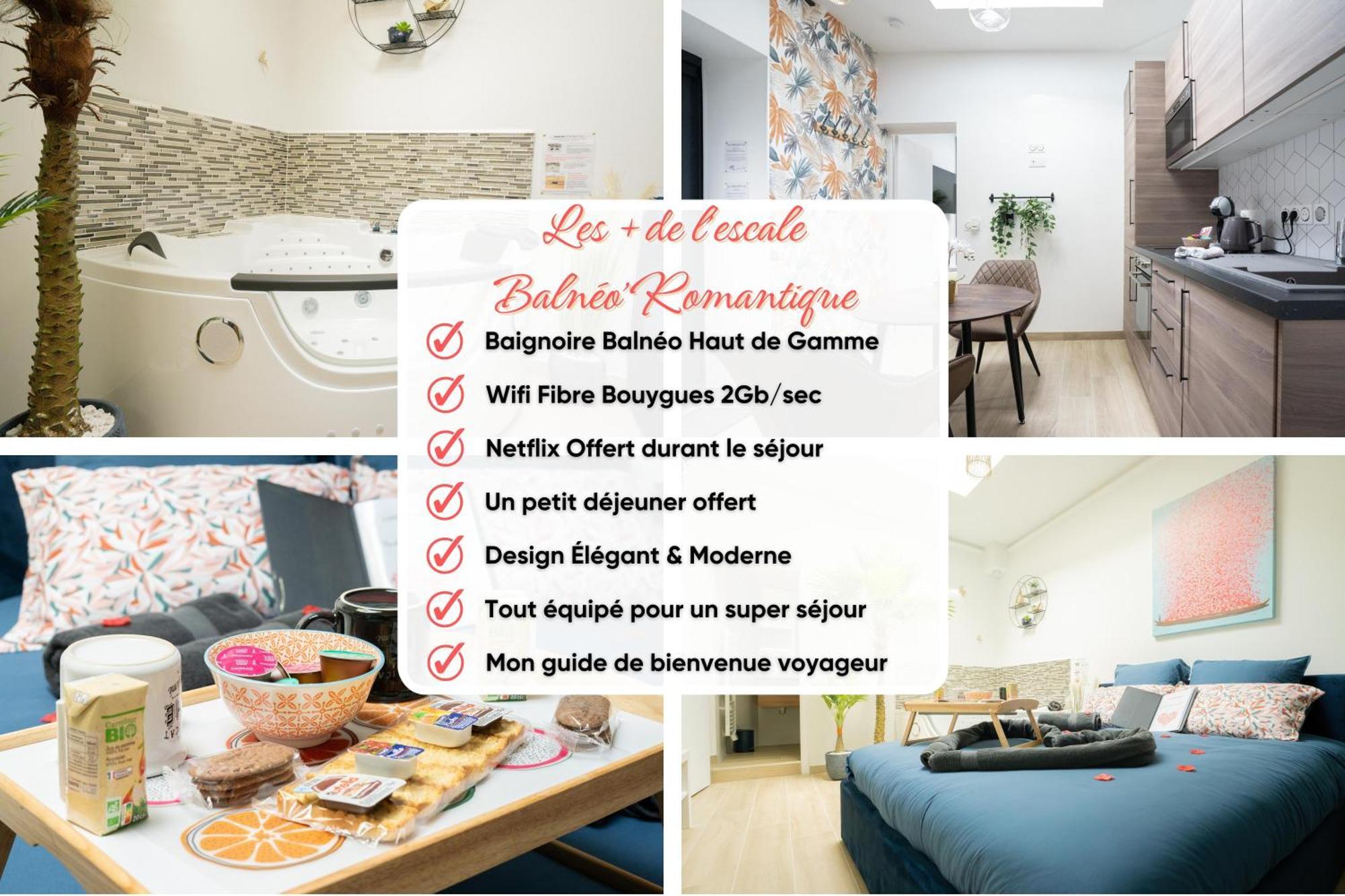 L'Escale Balneo'Romantique - Loveroom - Jacuzzi & Petit Dejeuner Villiers-sur-Marne Exterior foto